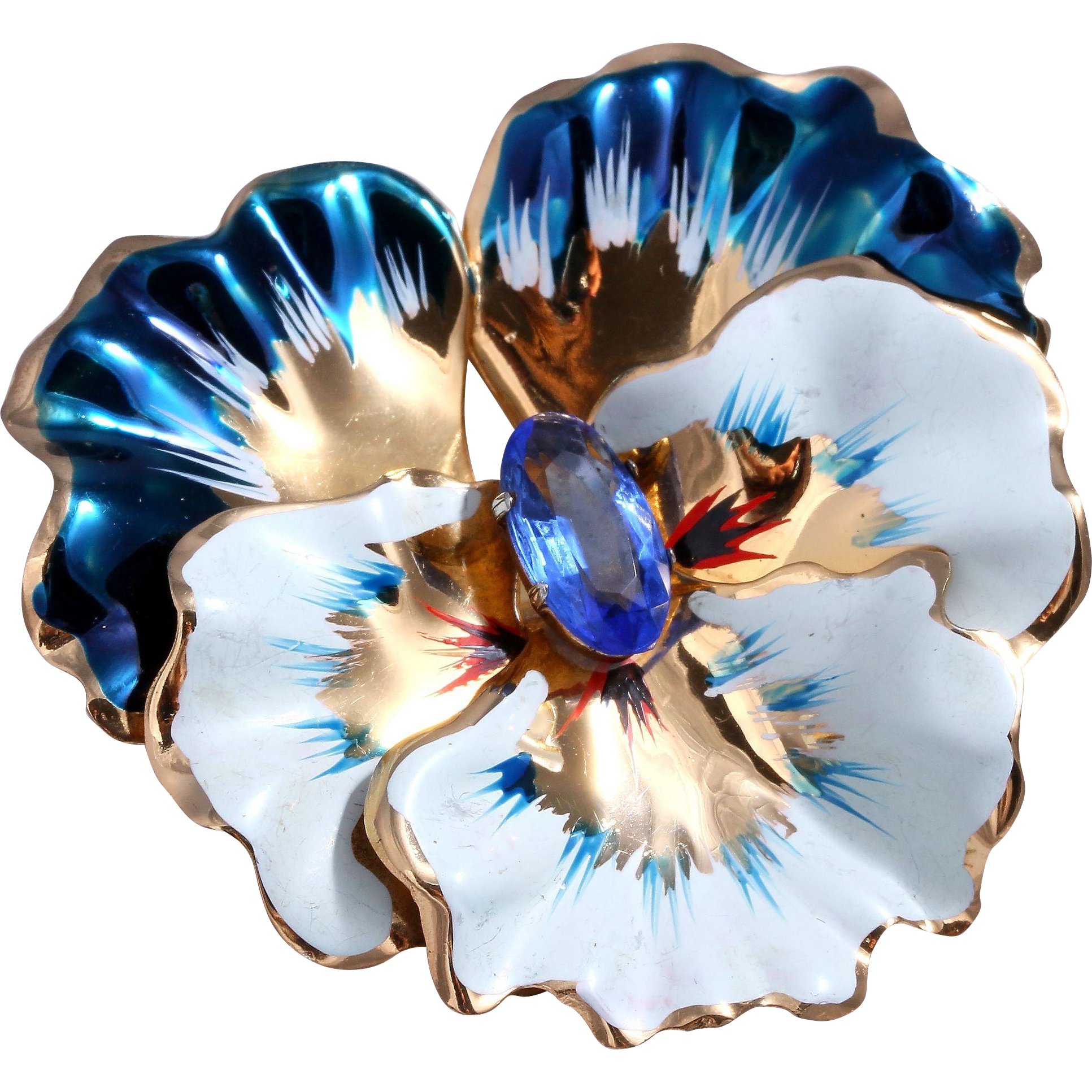 silver brooch pin