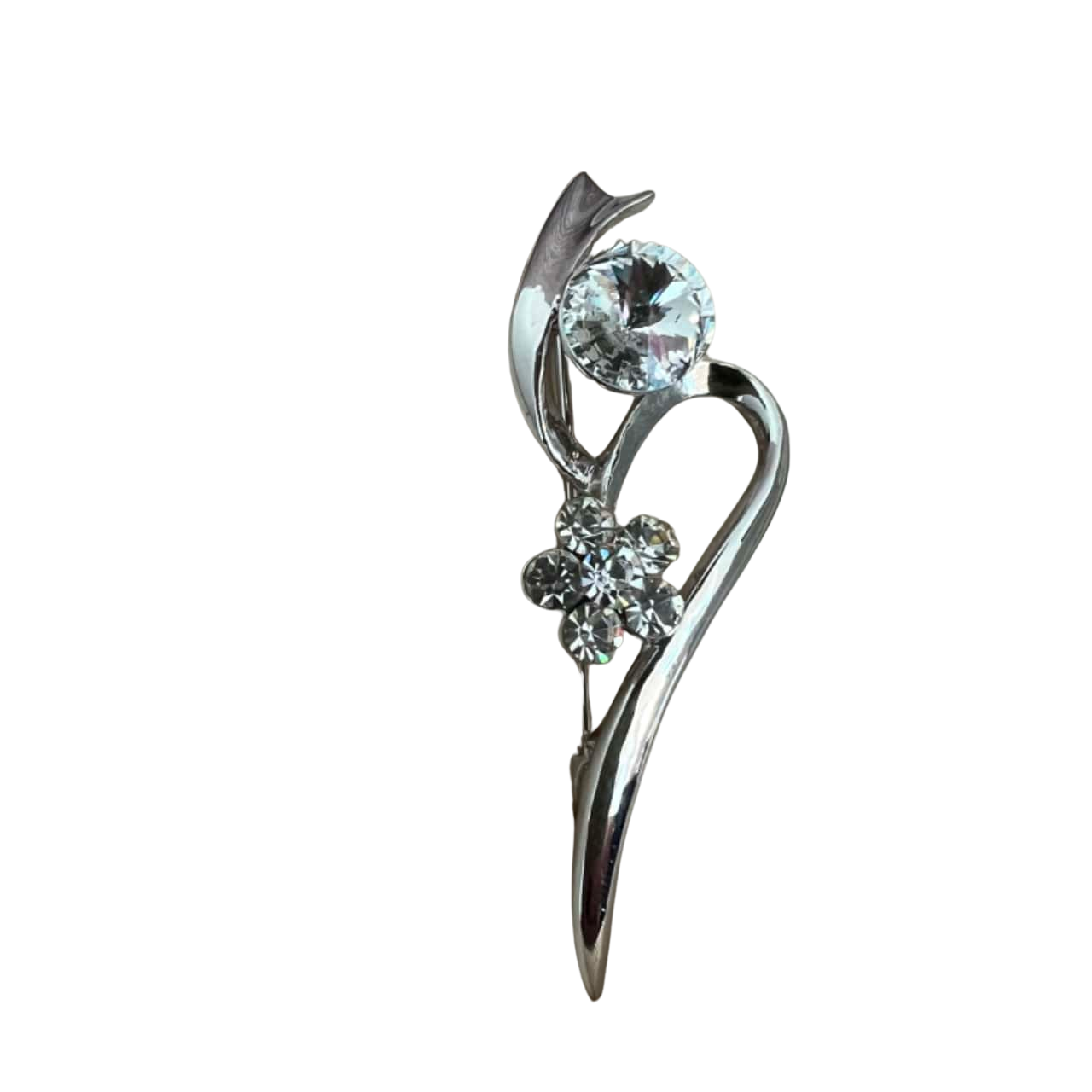 silver brooch