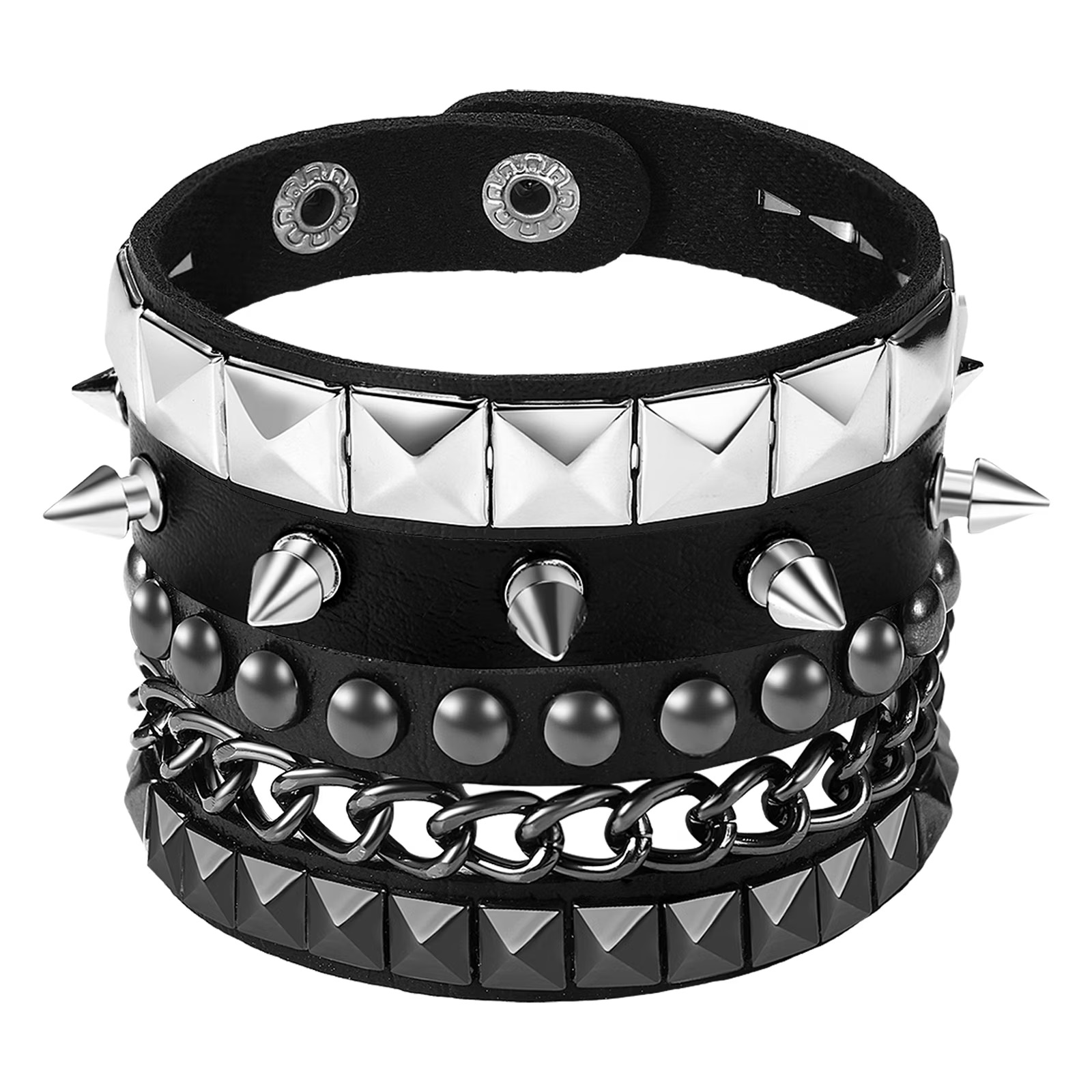 spiked bracelets