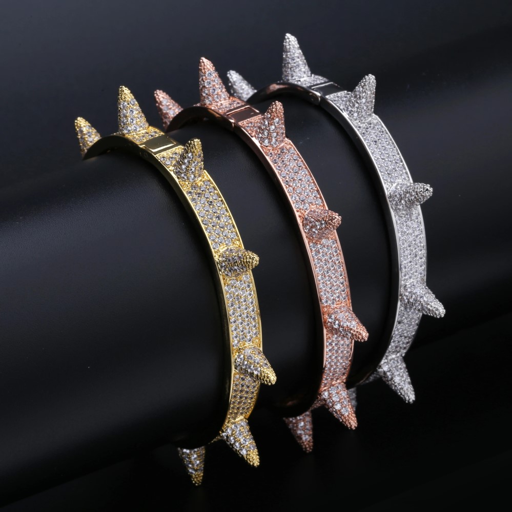 spiked bracelets